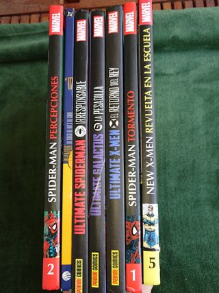 colección cómics Marvel 7 tomos todos 10€