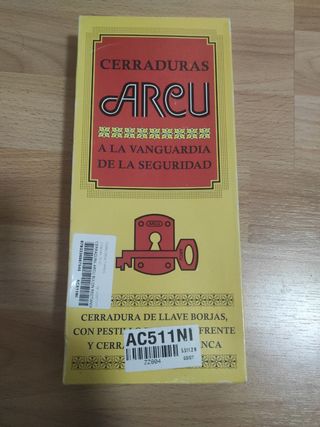 Liquidación cerradura de puerta blindada