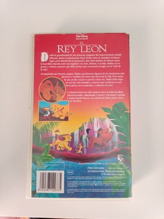 VHS El rey león