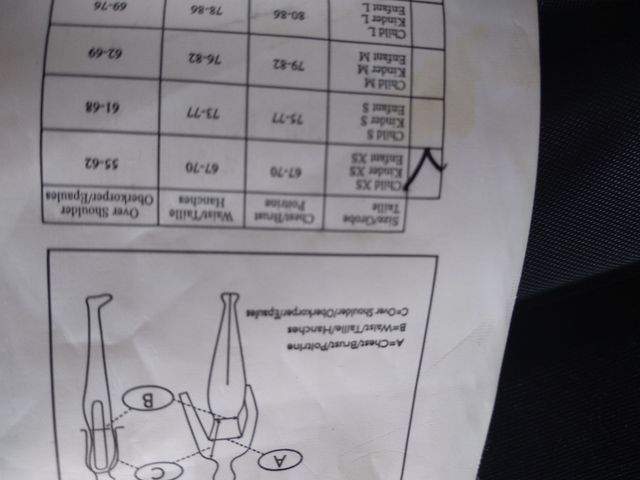 Chaleco equitación niño/niña