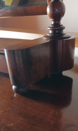 ANTIGÜEDADES ESPEJO TOCADOR BASCULANTE INGLÉS