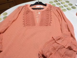 Blusa Sfera manga larga
