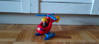 Playmobil coches, tractor, helicóptero, camión 