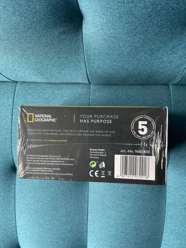 Cámara deportiva National Geographic Explorer 6