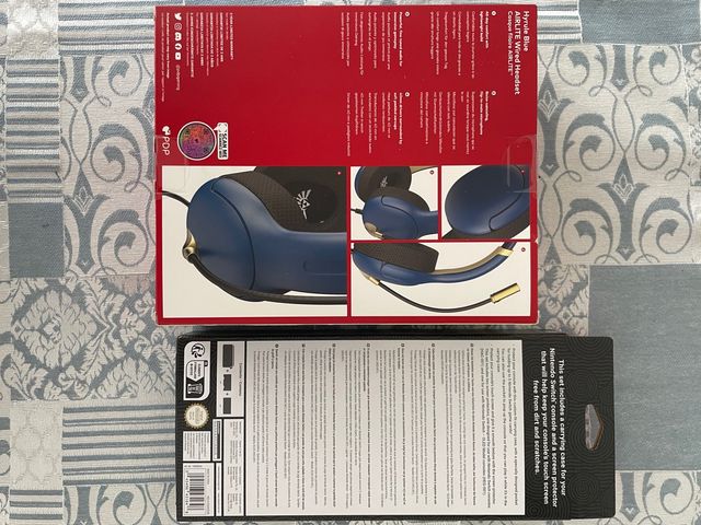 Pack Auriculares+Funda Zelda TOTK NUEVO