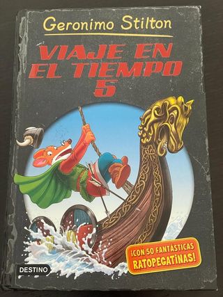 Libros de viaje en el tiempo de Gerónimo Stilton 