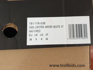 BOTAS INVIERNO TROLLKIDS