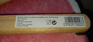 BARBACOA CUCHILLO Y ESPATULA