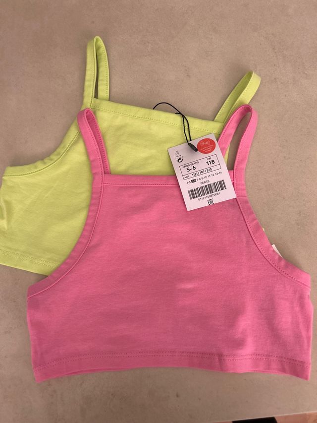 Tops niña nuevos talla 5-6