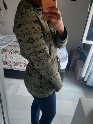 Chaqueta estampado étnico
