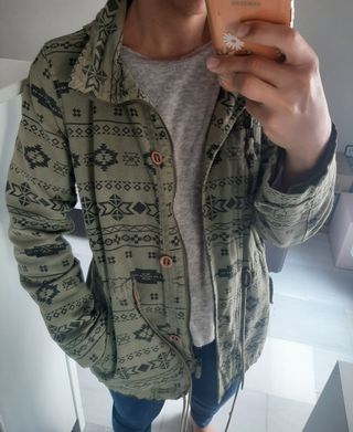 Chaqueta estampado étnico