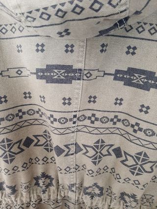 Chaqueta estampado étnico