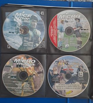 Lote CD-Rom revistas y dos juegos