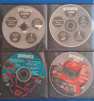 Lote CD-Rom revistas y dos juegos