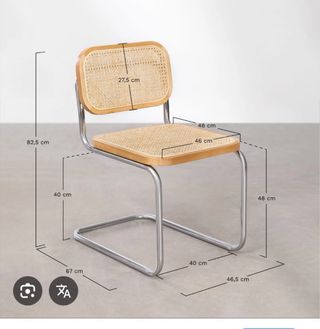 Estructura silla cesca