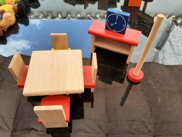 Conjunto comedor casa de muñecas