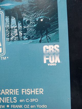 Star Wars. Poster" El Imperio Contraataca" 1985.