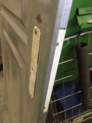 Hoja de puerta 86x206 cm THT blindada sin pintar