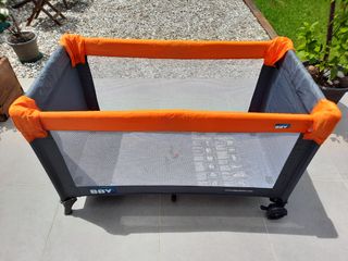 Cama, cuna, parque de viaje plegable BBY.