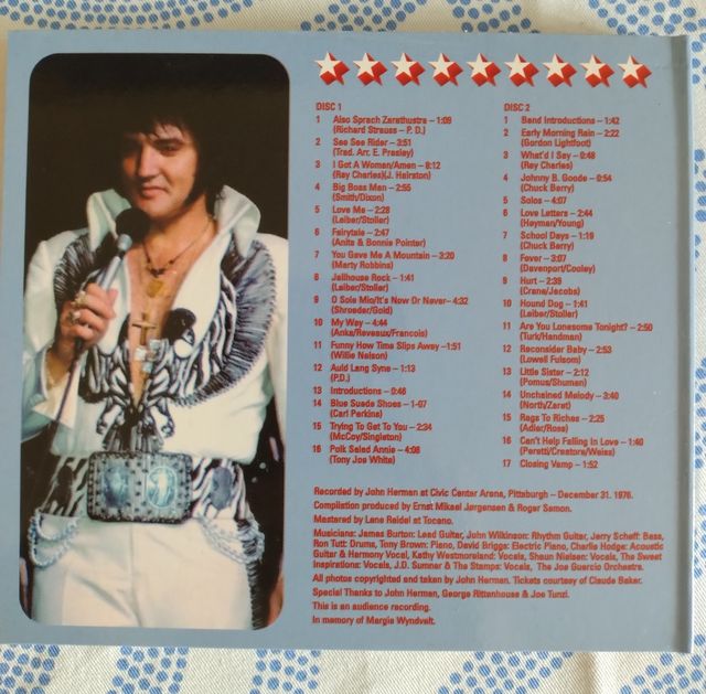 Elvis Presley - New Year's Eve (2 cd)