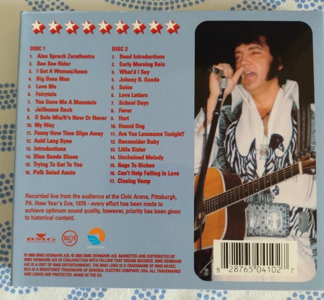 Elvis Presley - New Year's Eve (2 cd)