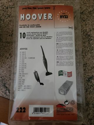 sacchetti aspirapolvere Hoover HV23