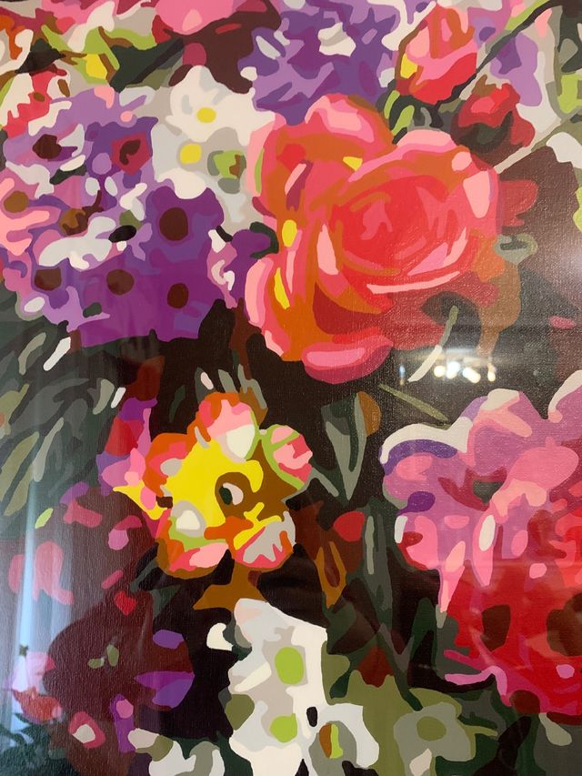 Cuadro pintado a mano