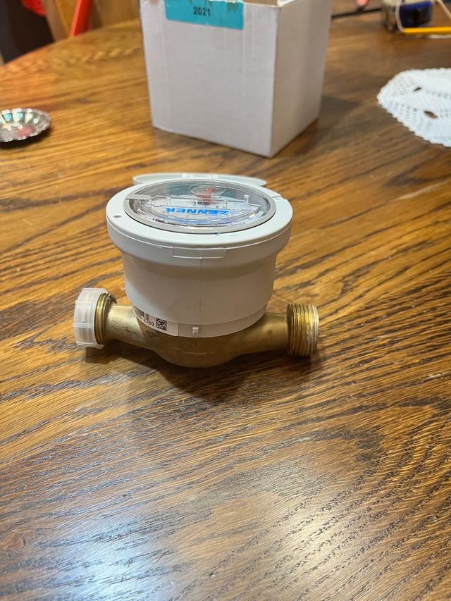 Contador Agua Fría Chorro Único Zenner