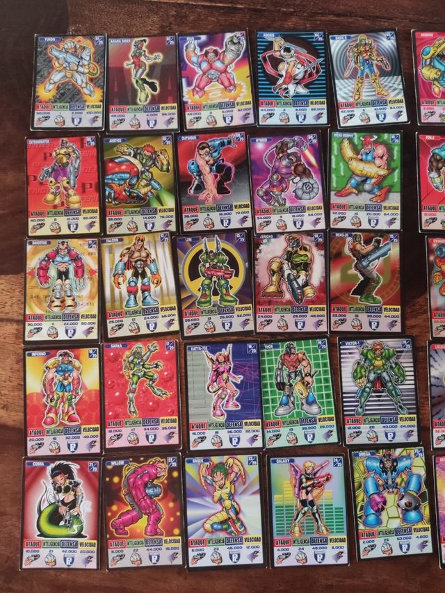 Cromos Bolly Kaos the game colección completa