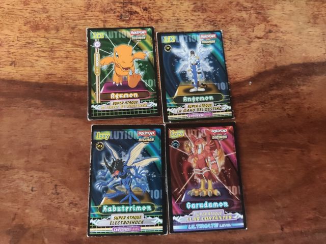 Cromos bollycao de Digimon
