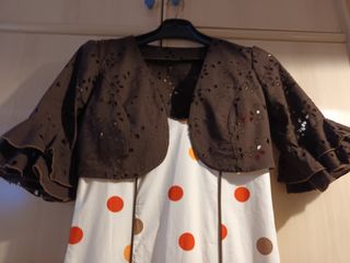 traje de gitana cin tres volantes y torerita.