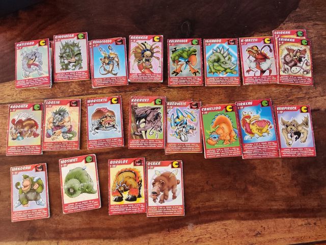 Cromos Bollycao Planeta mutante