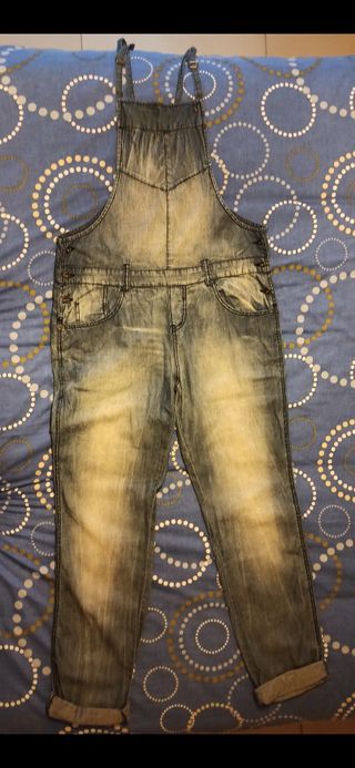 Lote vestido y mono vaquero