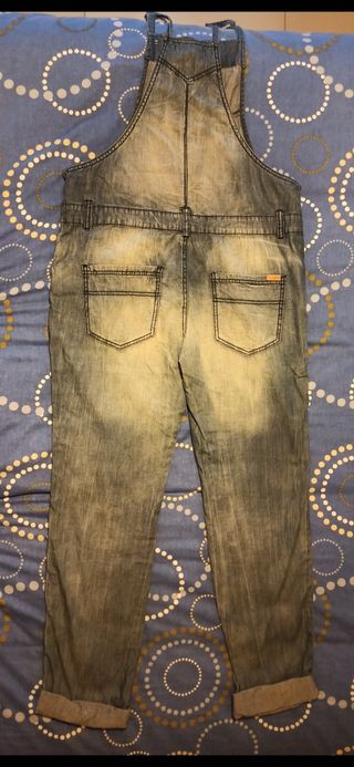 Lote vestido y mono vaquero