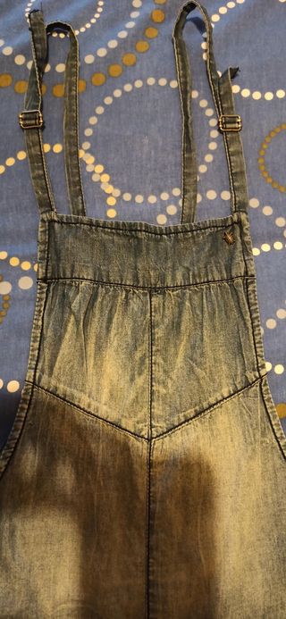 Lote vestido y mono vaquero