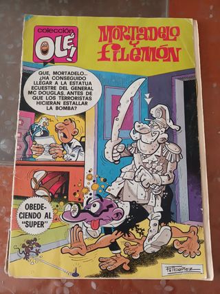 Tebeo comic Mortadelo y Filemon Colección OLÉ