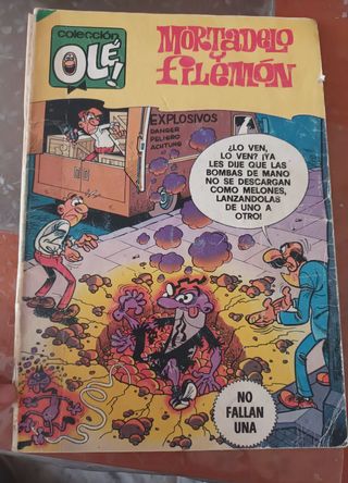 Tebeo comic Mortadelo y Filemon Colección OLÉ