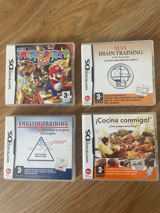 Pack 4 juegos Nintendo DS