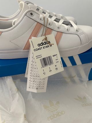 Bambas adidas coast star w zapatillas rosas