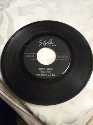 Vinile Originale anni '60. "Ciao Ciao" e Il Mondo