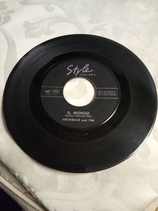 Vinile Originale anni '60. "Ciao Ciao" e Il Mondo