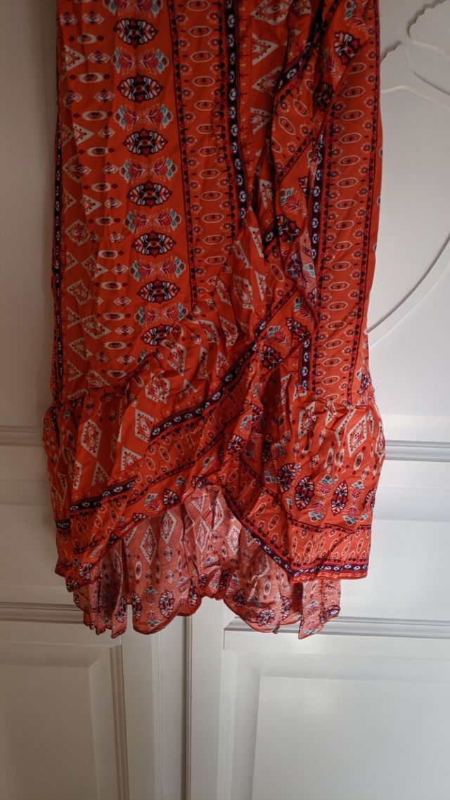 vestido Cruzado S o M nuevo a estrenar