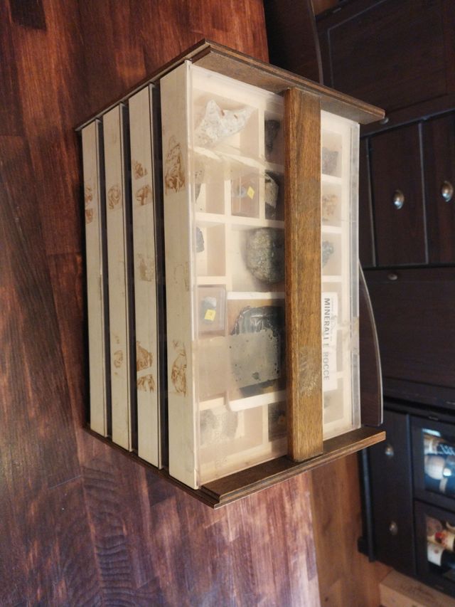 collezione minerali anni '70