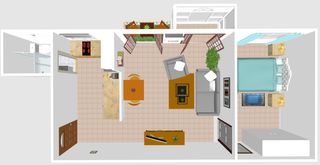 Apartamento "Mini Jungle" en el centro de Cádiz