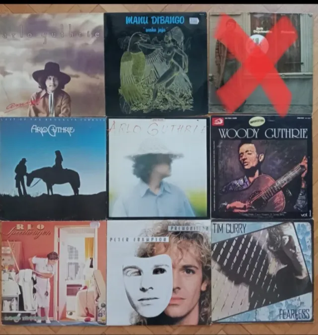 DISCOS VINILO VARIEDAD 7,90 unid