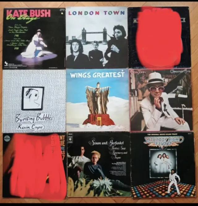 DISCOS VINILO VARIEDAD 7,90 unid