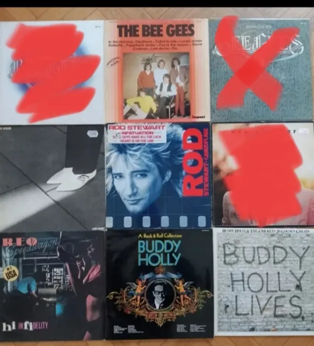 DISCOS VINILO VARIEDAD 7,90 unid