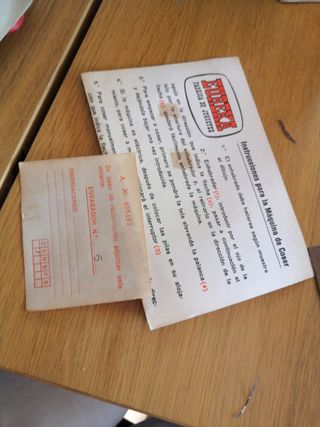 maquina de coser vintage