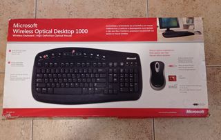 Teclado Microsoft Wireless Optical  Desktop 1000