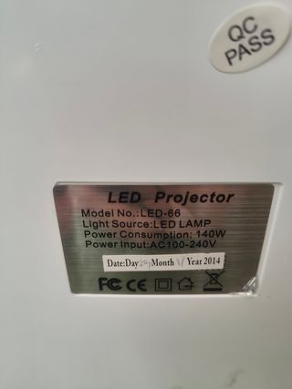 Proyector DBPower LED66